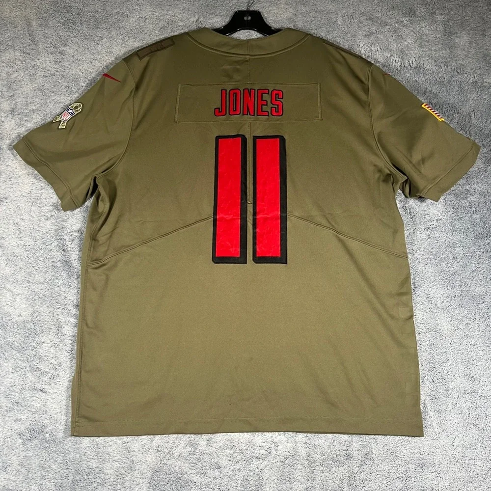 Nike Atlanta Falcons Julio Jones Salute To‎ Service Jersey Olive Green XXL